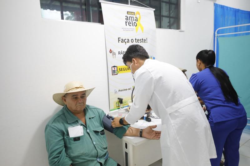 Wilson Lima vistoria mutirão de cirurgias de catarata e reforma de hospital em Rio Preto da Eva