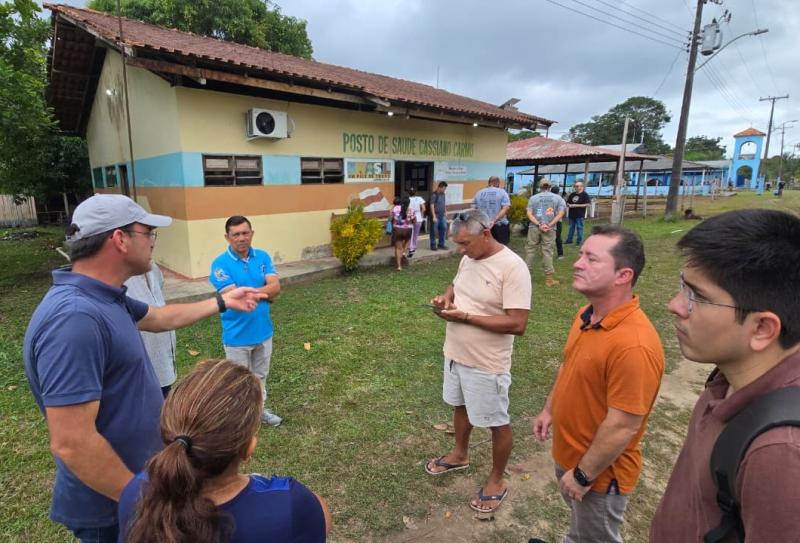 Mateus Assayag anuncia pacote de obras para reforma de UBSs na zona urbana e rural de Parintins