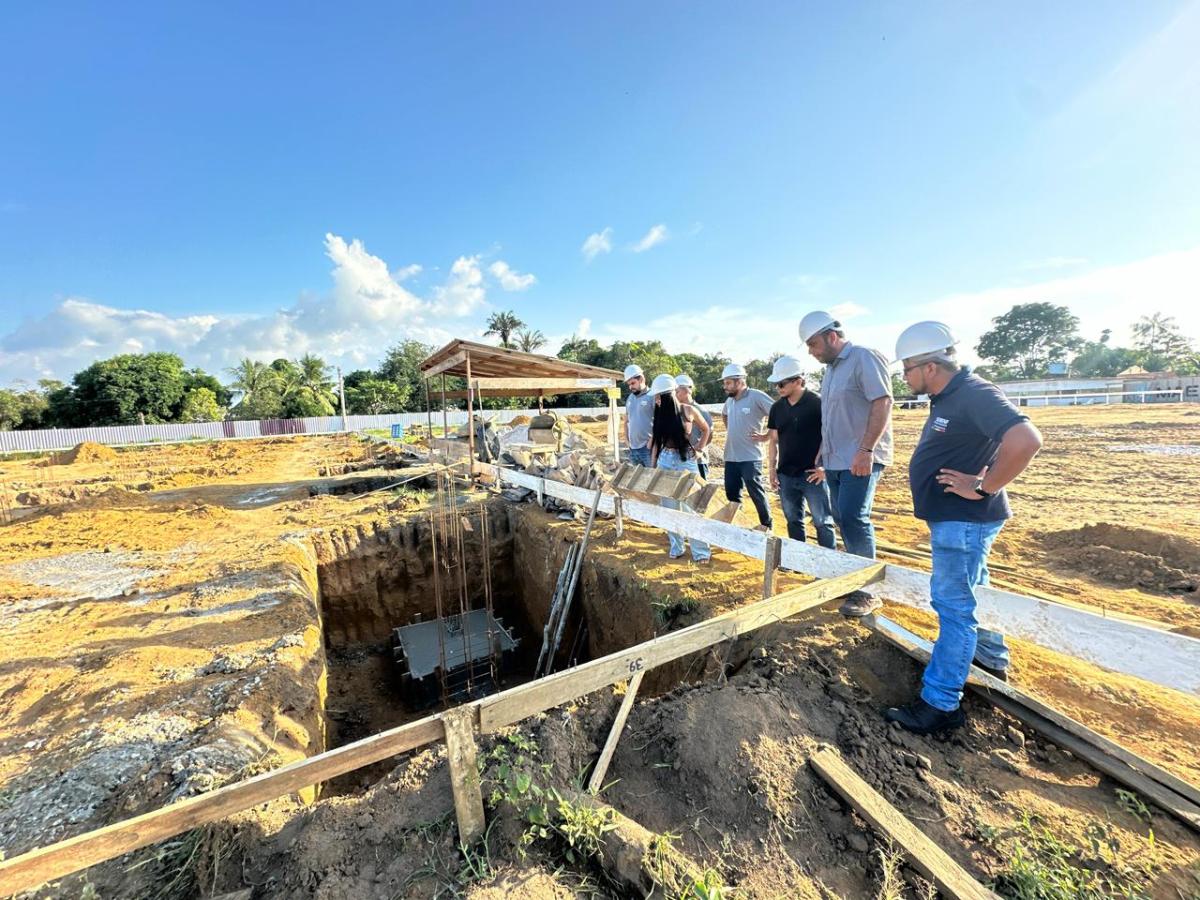 Em Parintins, obras da nova Maternidade chegam a 20% de execução