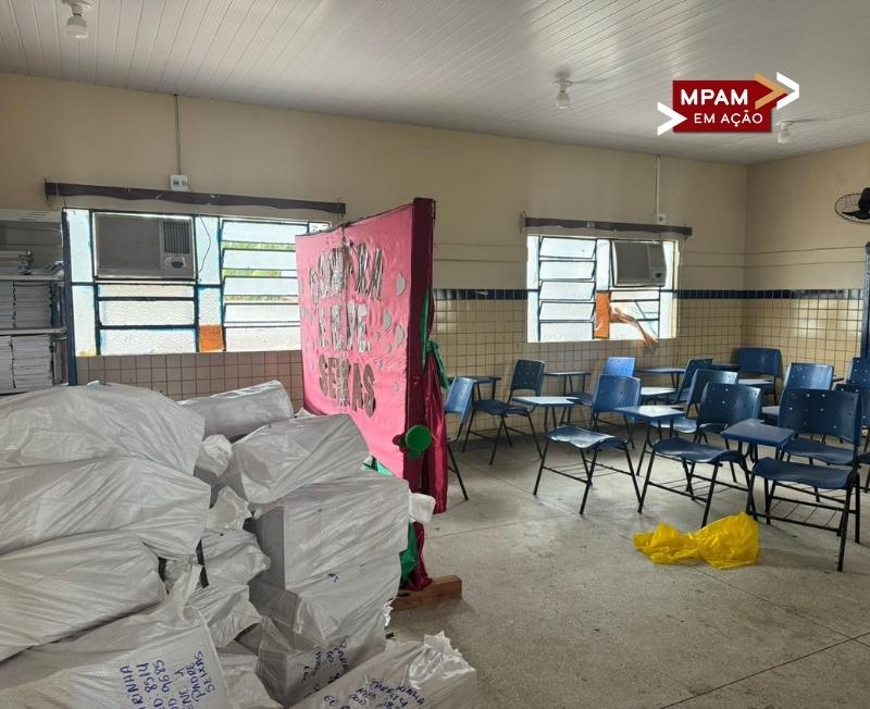 Ministério Público apura irregularidades em obras de escola estadual em Barreirinha