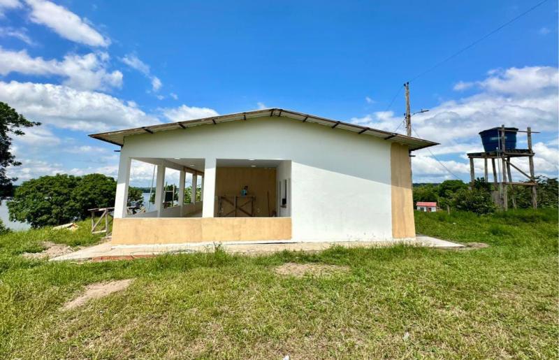 Comunidade Paraíso do Zé Açu recebe reforma e ampliação da escola Didel Castro Garcia