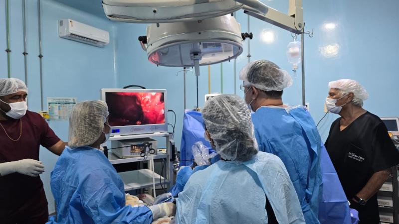 Mutirão de cirurgias por videolaparoscopia devolve qualidade de vida a pacientes em Parintins