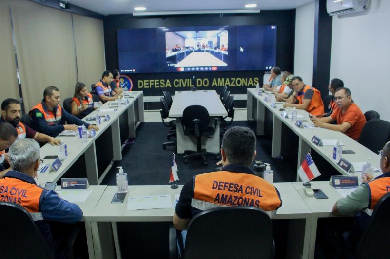 Defesa Civil do Amazonas intensifica preparação para a Cheia 2026 com estratégia integrada entre Estado e municípios