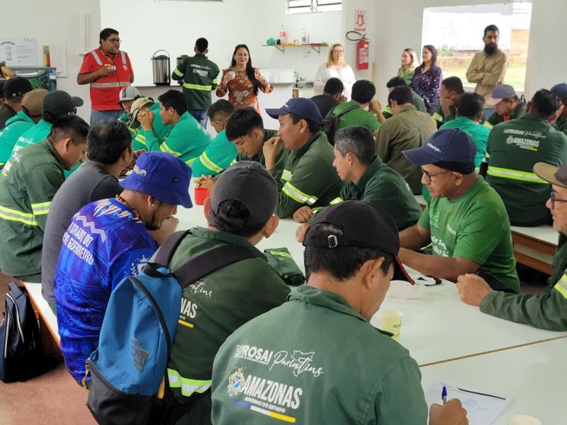 Governo do Amazonas promove ações voltadas à Saúde Mental, para os colaboradores do Prosai Parintins