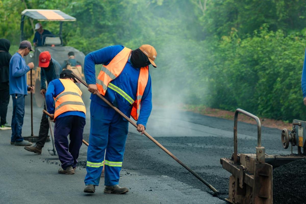 Vila Amazônia: Obras de pavimentação fortalecem mobilidade e segurança