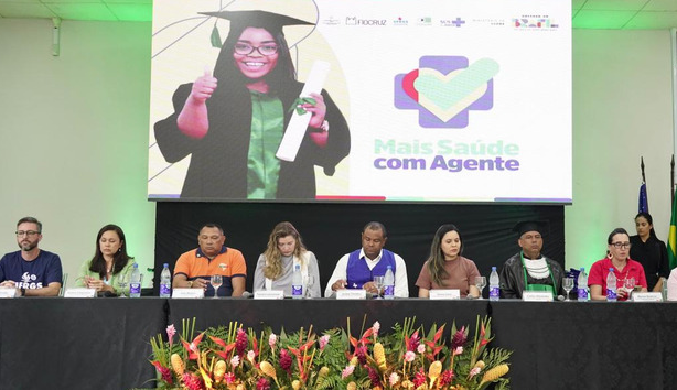 Ministério da Saúde diploma 3.317 agentes comunitários e de combate às endemias no Amazonas