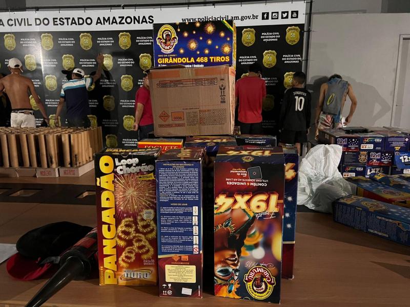 Forças de Segurança realizam a prisão de cerca de 40 pessoas e apreensão de adolescentes por apologia ao crime durante queima de fogos