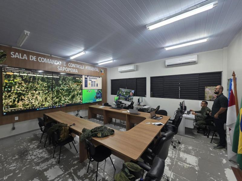 Prefeitura de Parintins conhece Programa Vitória-Régia em visita ao Batalhão de Policiamento Ambiental