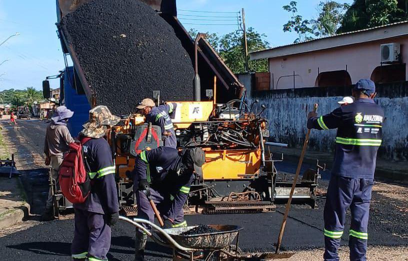 Governo do Estado avança com obras de recuperação viária em Anori