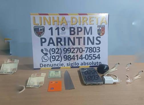 Policiais militares prendem homem acusado de violência doméstica no bairro Francesa, em Parintins