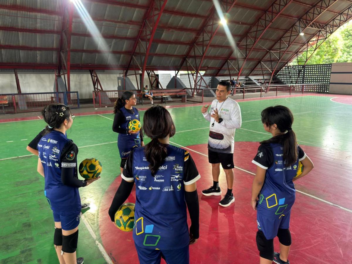 Vila Olímpica de Manaus abre vagas para novas turmas de handebol