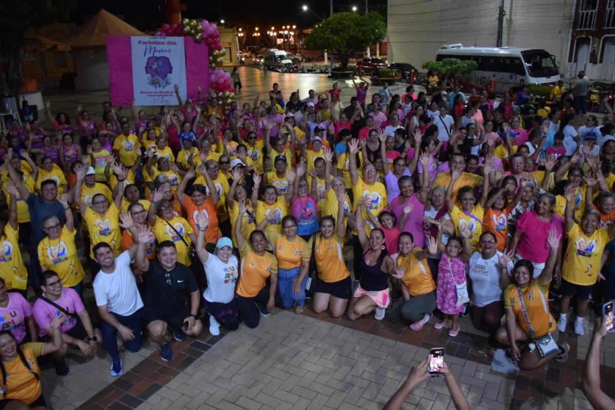 Parintins das Manas abre Semana da Mulher com Aulão 'Vida Saudável'