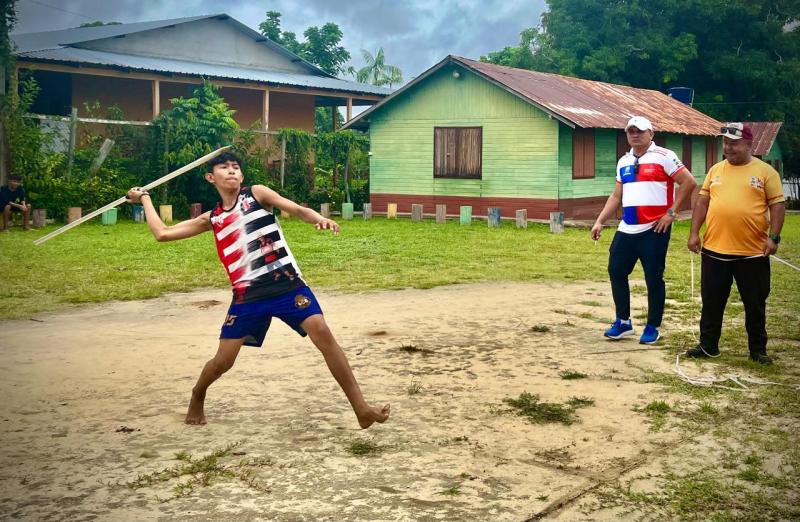Dezenas de atletas participam de Seletiva de Atletismo no Distrito do Mocambo