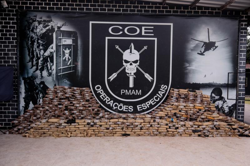 PMAM retira de circulação 10,6 toneladas de entorpecentes em fevereiro