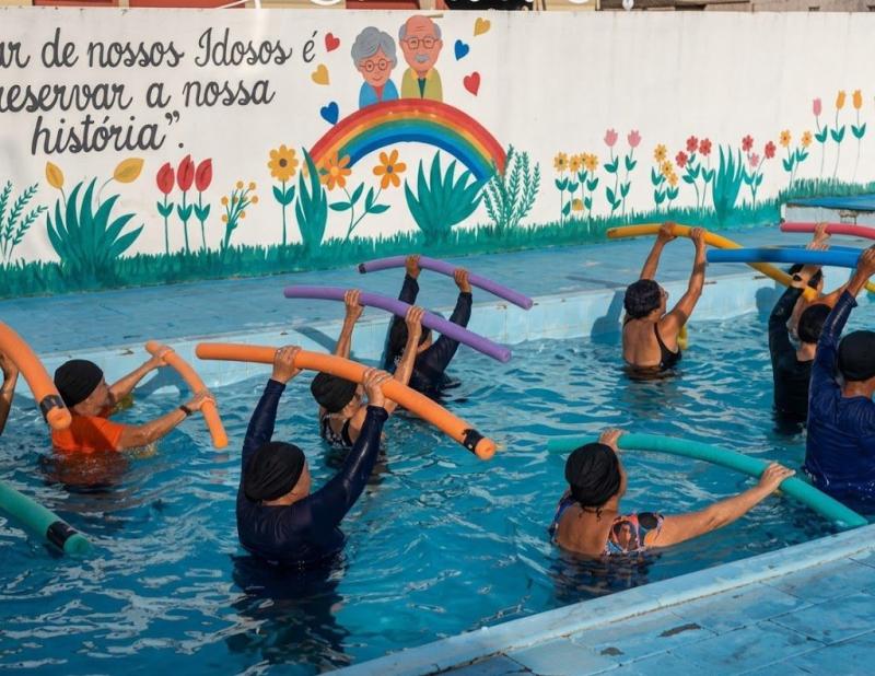 Prefeitura abre inscrições para hidroginástica do projeto Hidro Alegria 60+ em Parintins
