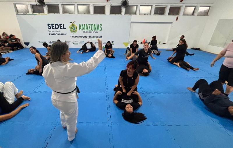 Curso de Defesa Pessoal Feminina ultrapassa marca de 5 mil mulheres atendidas no Amazonas