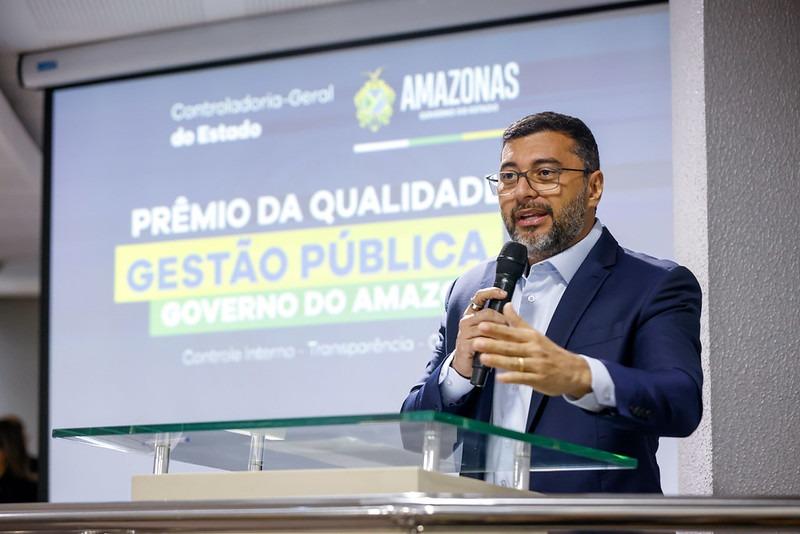 Wilson Lima anuncia concurso público para a Controladoria-Geral do Estado do Amazonas