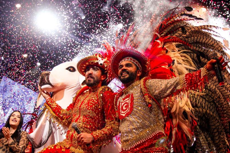 Espetáculo do Boi Garantido lança o Festival de Parintins 2026 no Teatro Amazonas