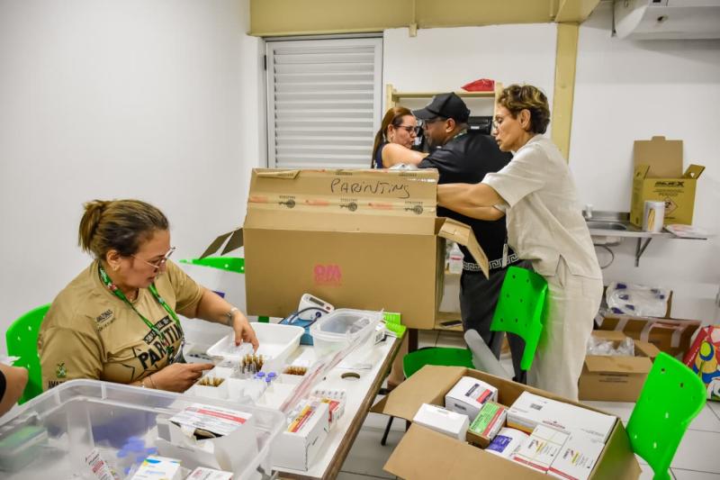 Lançamento Parintins 2026: SES-AM monta estrutura de atendimento no Bumbódromo
