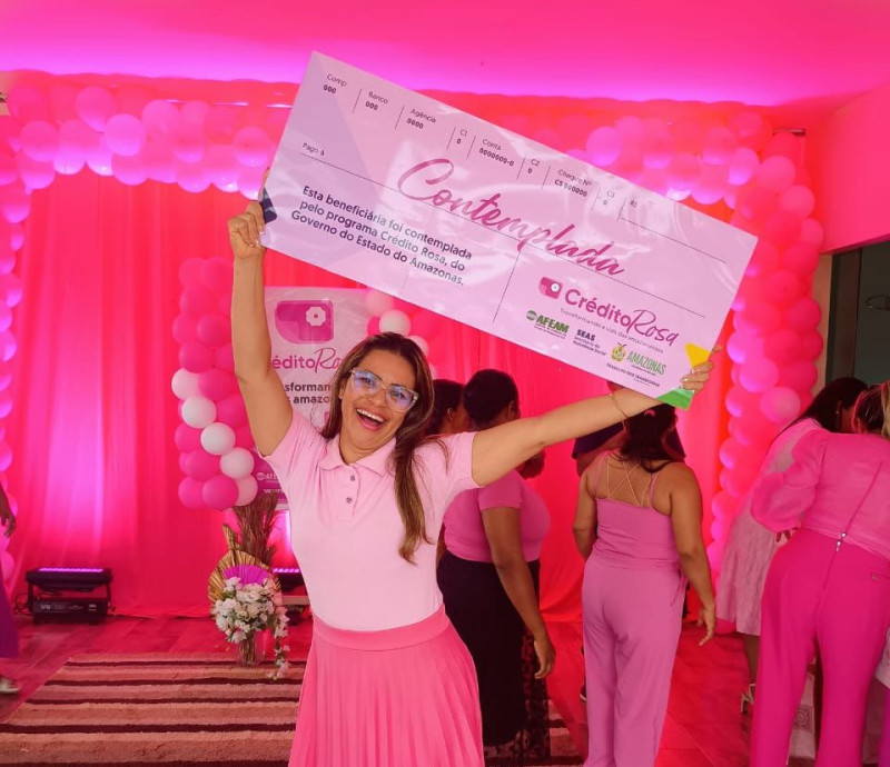 Governo do Amazonas celebra quatro anos do Crédito Rosa e fortalece o empreendedorismo feminino no estado