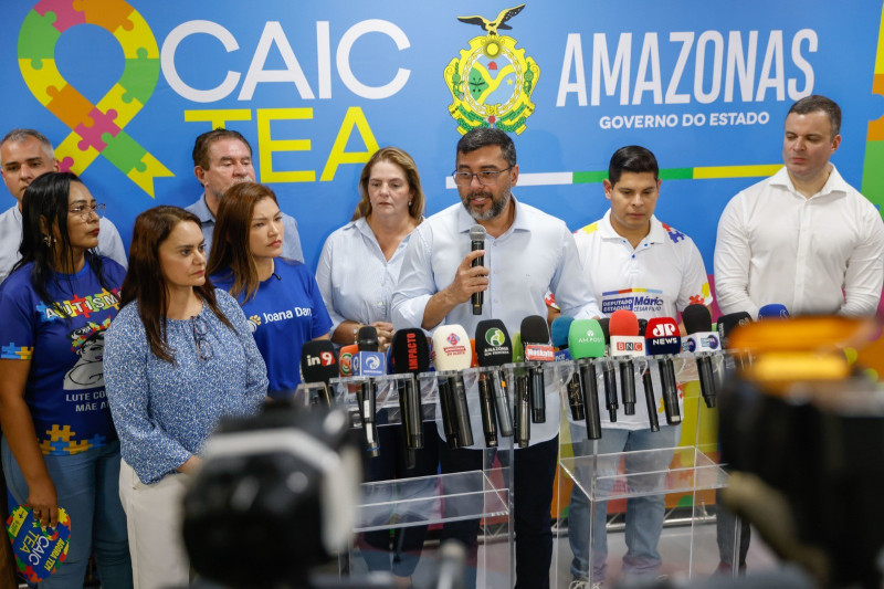 Wilson Lima anuncia criação do Juventude TEA para ampliar atendimento a adolescentes com autismo no Amazonas