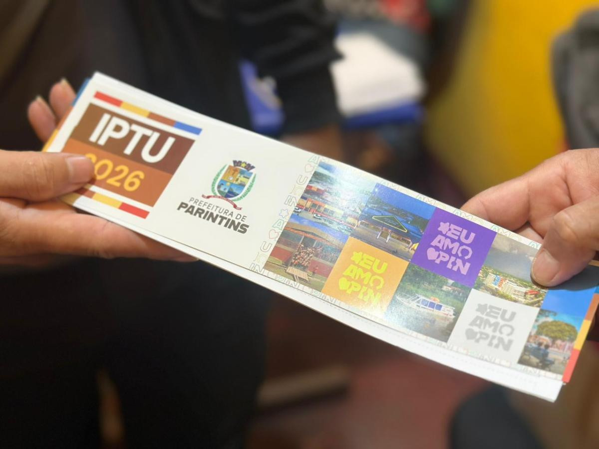 Carnês do IPTU 2026 começam a ser entregues aos contribuintes em Parintins