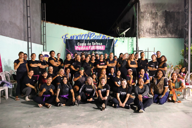 Governo do Amazonas finaliza 20ª Edição do Curso de Defesa Pessoal Feminina