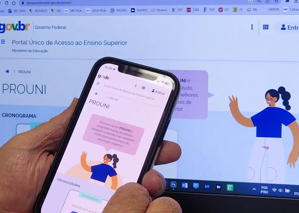 MEC divulga lista de espera do Prouni para bolsas do ensino superior