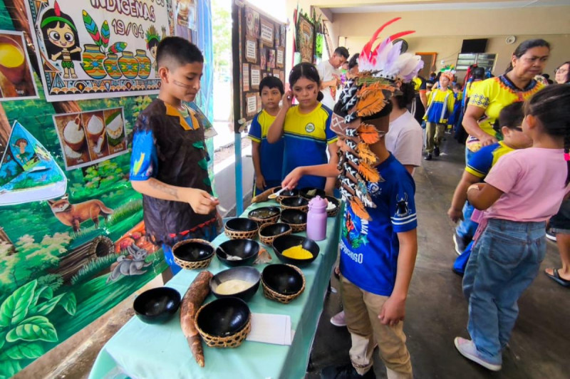 Dia dos Povos Originários é destacado com programação promovida pela Escola Mércia Coimbra