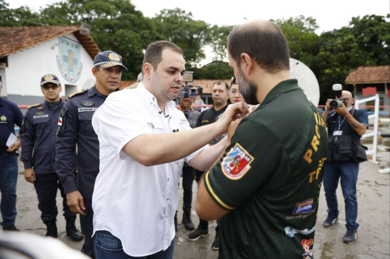 Durante celebração dos 189 anos da PMAM, governador interino Roberto Cidade destaca mais de R$ 1 bilhão em investimentos na segurança pública