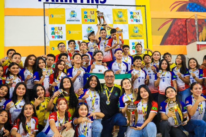 Parintins é campeão das modalidades coletivas no Polo III com 7 ouros em 9 finais disputadas