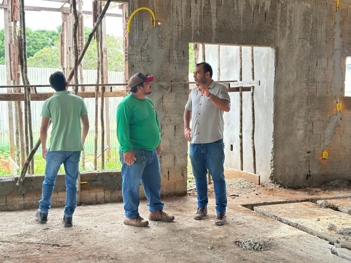 Parintins fortalece saúde na Agrovila do Caburi com a construção de nova UBS