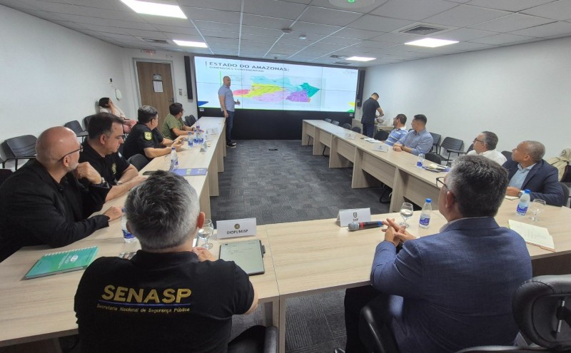 SSP-AM apresenta eficácia das Bases Arpão aos dirigentes do programa europeu El Paccto 2.0