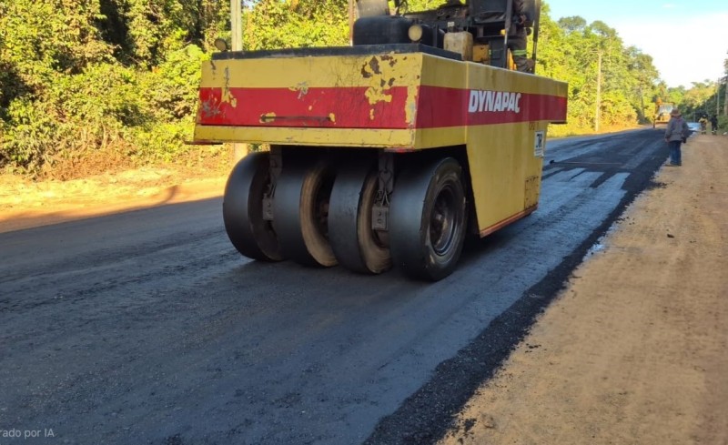 Recuperação da Estrada de Camanaus avança e integra pacote de obras públicas em São Gabriel da Cachoeira