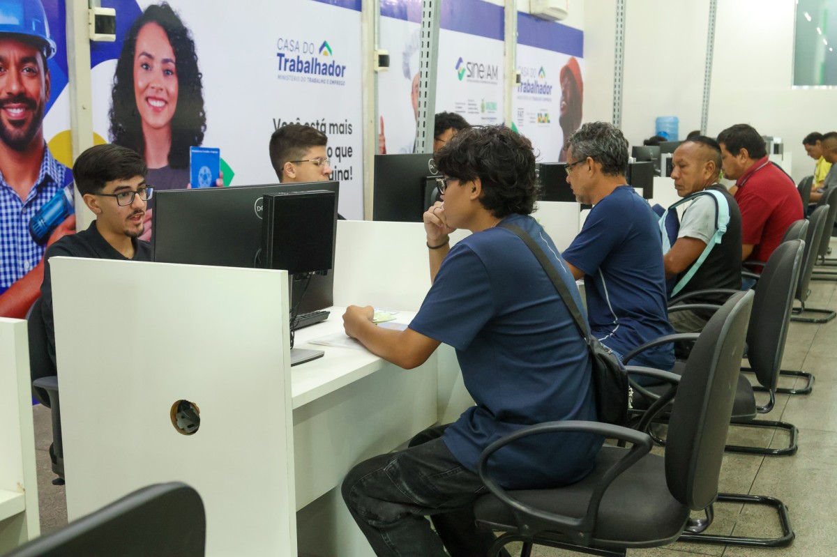 Sine Amazonas divulga 138 vagas de emprego para esta segunda-feira