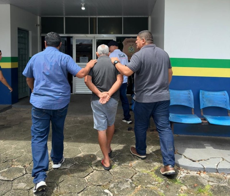 Delegacia Especializada de Polícia de Parintins prende idoso acusado de estupro de vulnerável