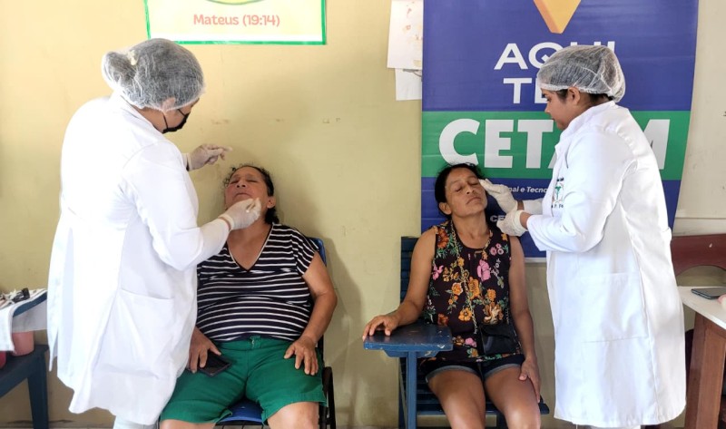 Ação do Prosai em homenagem ao Dia das Mães promove serviços de saúde, bem-estar e integração social em Parintins