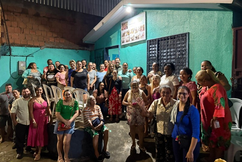 Marcellus Campêlo participa de reunião com integrantes do Instituto Sandra França, na zona sul