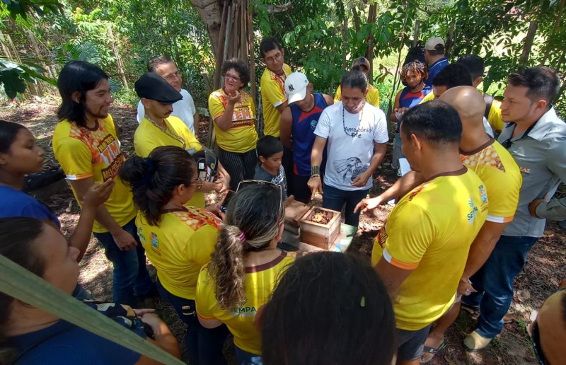 Prefeitura de Parintins promove 2º Dia de Campo da Meliponicultura