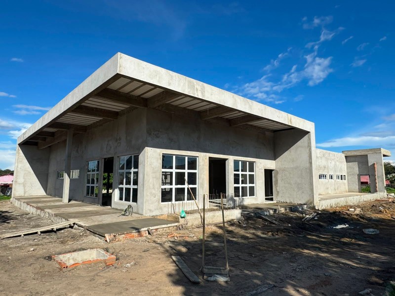 Prefeitura de Parintins intensifica obras no Mocambo com UBS e Ginásio Poliesportivo