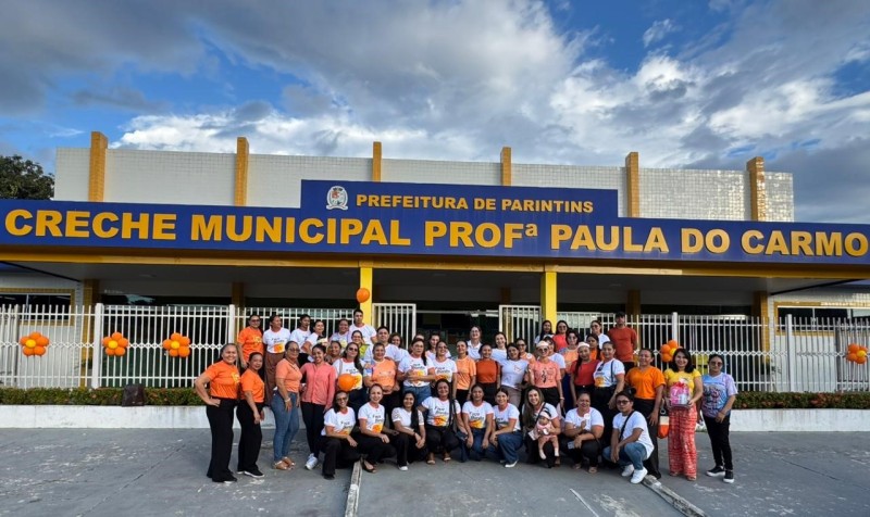 Creche Municipal Paula do Carmo realiza 'Momento Faça Bonito' e reforça proteção à infância em Parintins