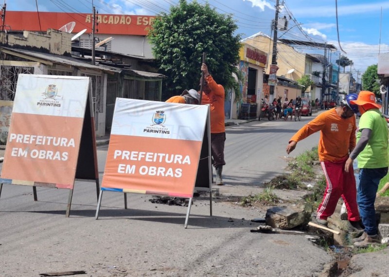 Prefeitura intensifica serviços operacionais em bairros de Parintins