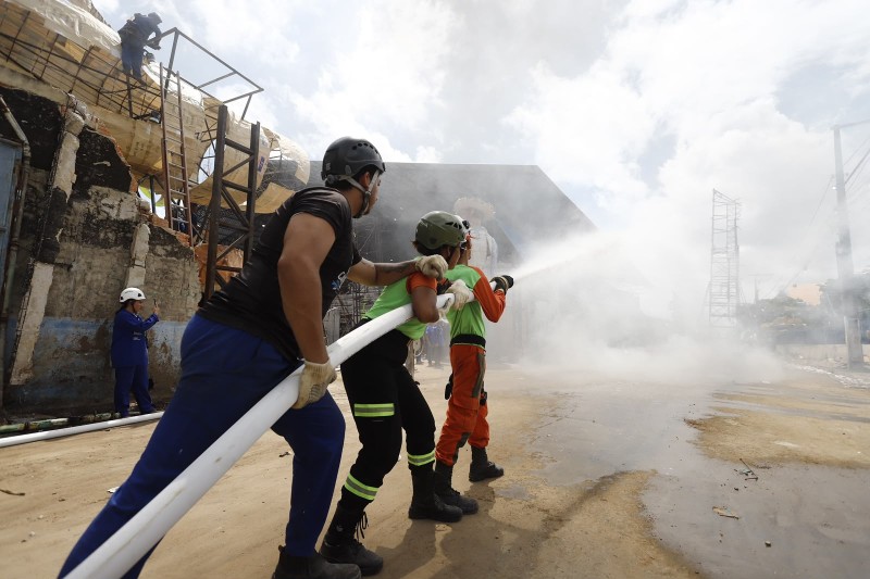 Caprichoso fortalece infraestrutura com sistema moderno de combate a incêndio