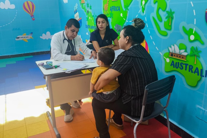 Infância protegida: alunos da Creche Professora Paula recebem cuidados pediátricos