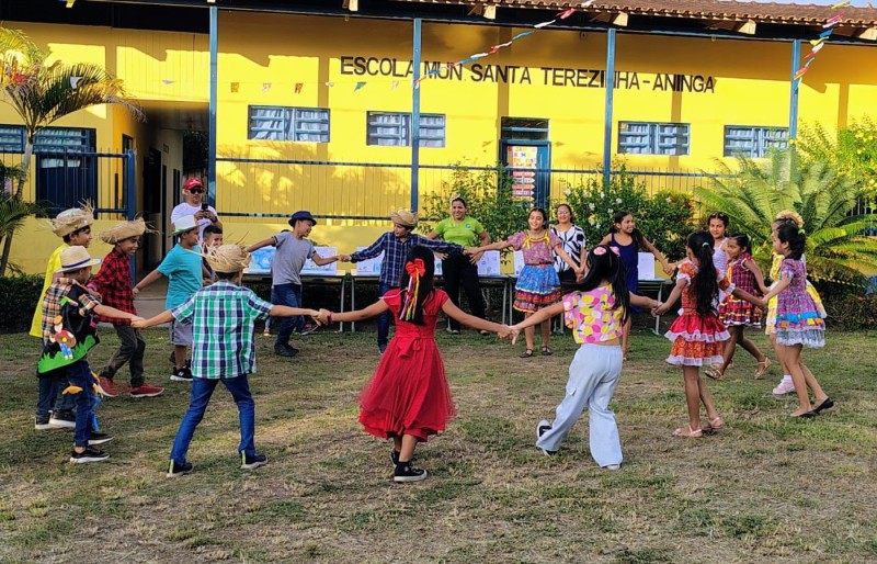 Projeto da Escola Santa Terezinha une criatividade e cultura na escolha do tema da Festa Julina 2026
