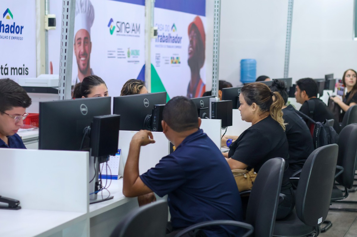 Sine Amazonas divulga 408 vagas de emprego para esta segunda-feira