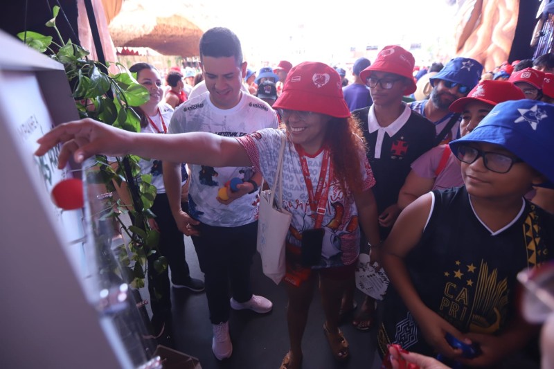 Festival de Parintins 2026: estande do Prosai recebe 1,5 mil visitantes no primeiro dia de funcionamento