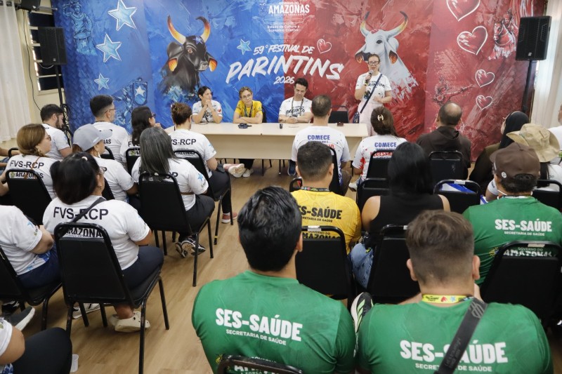 SES-AM coordena Operação integrada de saúde e reforça assistência durante o Festival de Parintins 2026