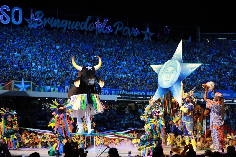 Caprichoso abre terceira noite de Festival com 'Norte Brasil – Chão de Bravos'