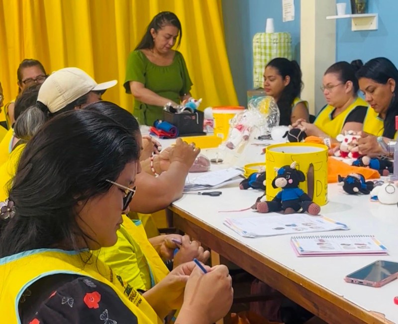 Centro de Costura Dona Cota abre inscrições para Curso gratuito de Tear e Acessórios Bovinos